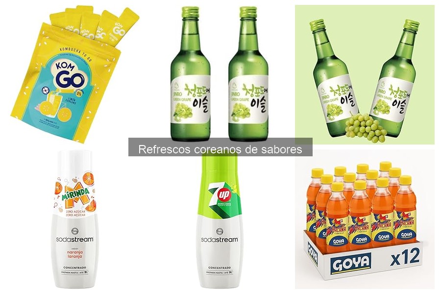 Recetas de cócteles refrescantes con sodas coreanas