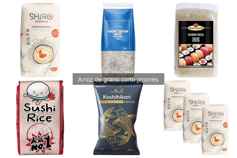 Recetas deliciosas con arroz de grano corto japonés
