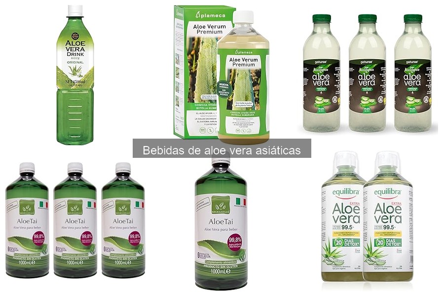 Recetas deliciosas con bebida de aloe vera asiática
