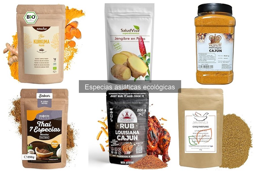 Recetas Deliciosas con Especias Asiáticas Ecológicas