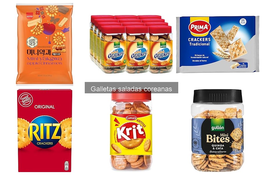 Recetas deliciosas con galletas saladas coreanas