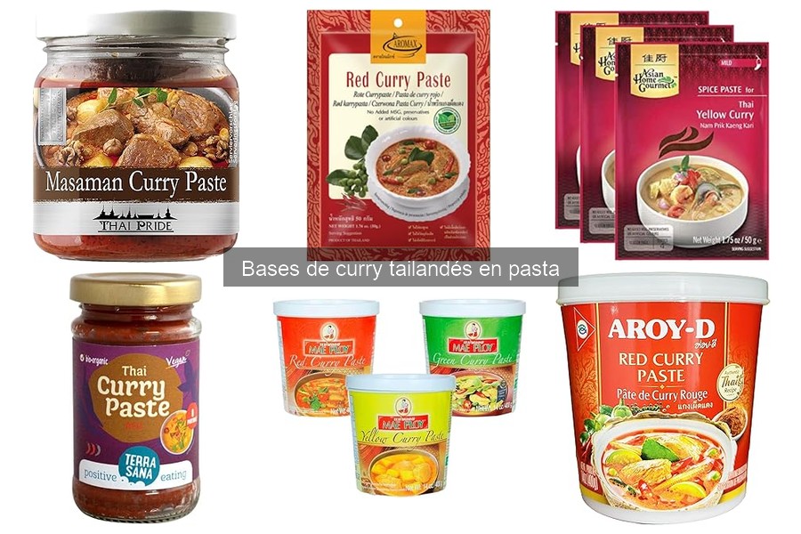 Recetas deliciosas con pasta de curry tailandés
