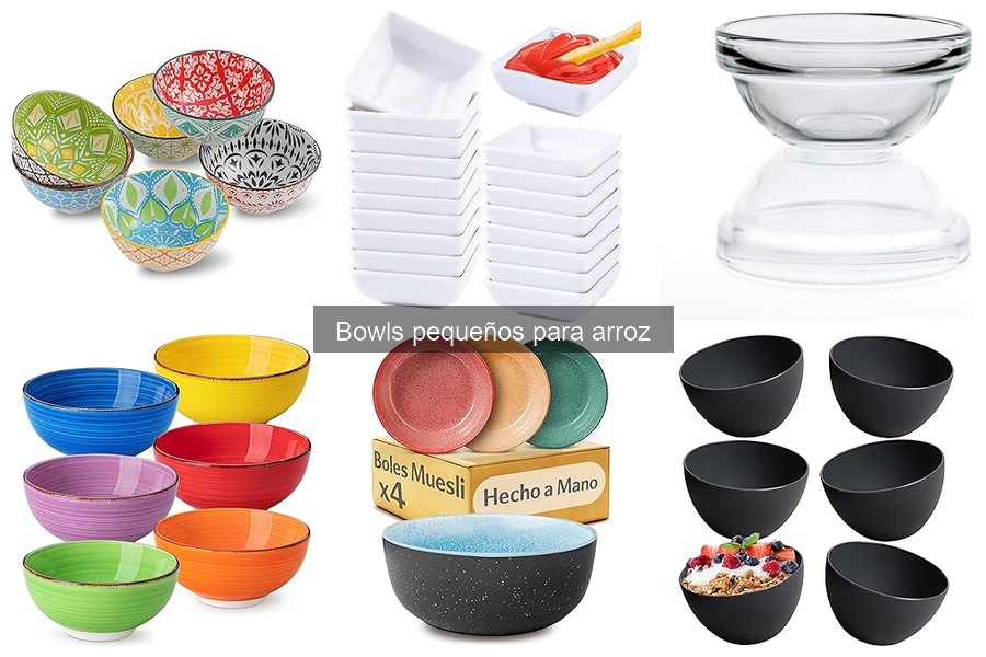 Recetas deliciosas para servir en bowls pequeños para arroz