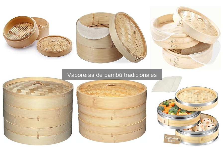 Recetas fáciles al vapor con vaporera de bambú