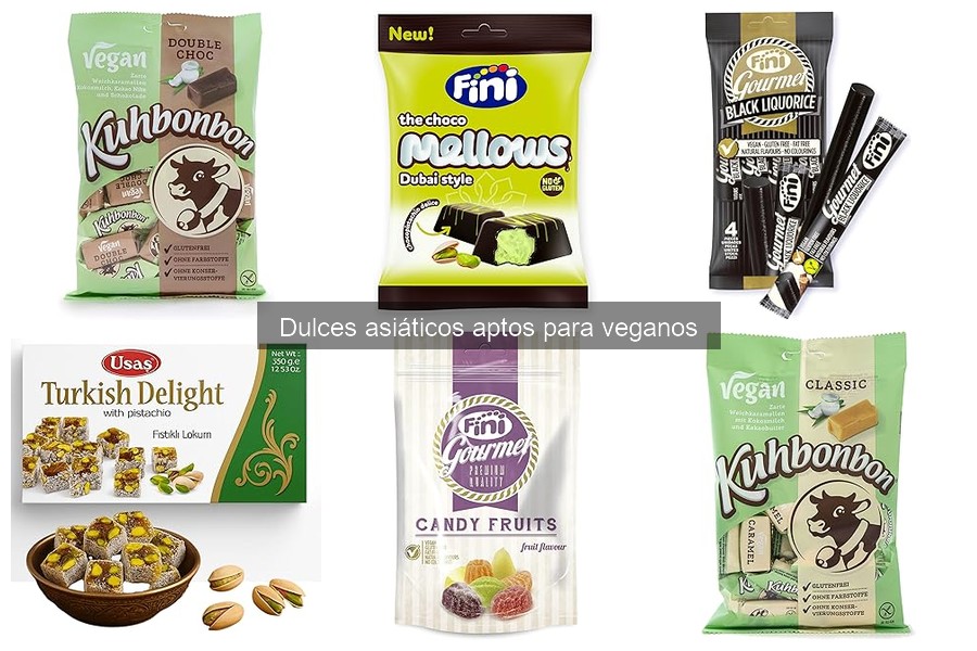 Recetas fáciles con dulces asiáticos veganos