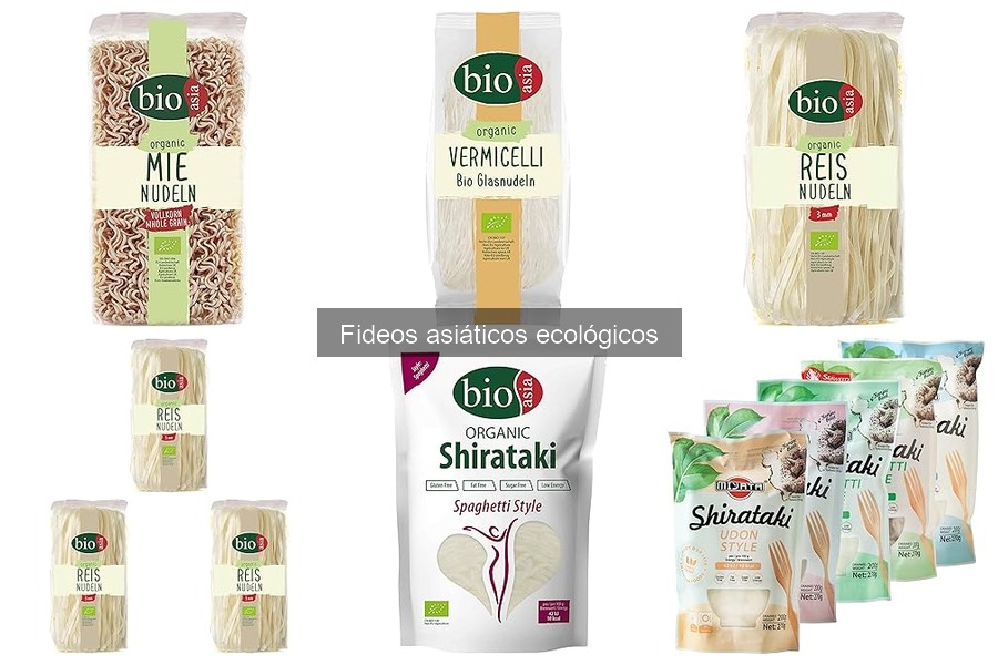 Recetas fáciles con fideos asiáticos ecológicos