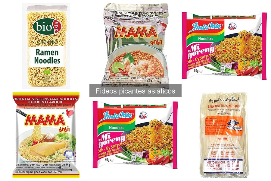 Recetas fáciles con fideos picantes asiáticos para disfrutar