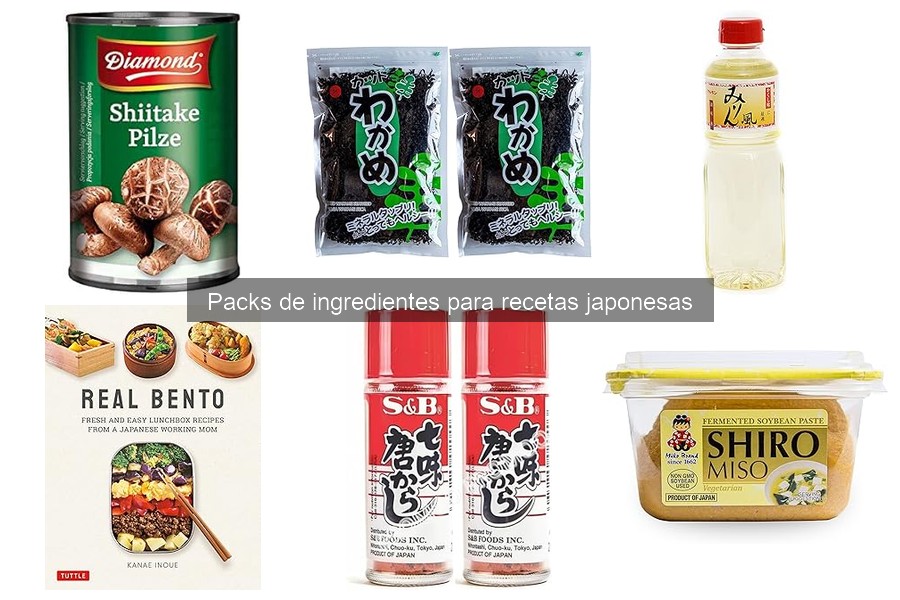 Recetas fáciles con packs de ingredientes japoneses