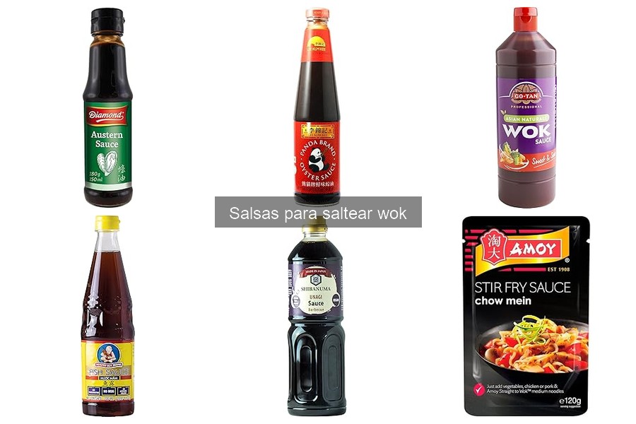 Recetas fáciles con salsas para saltear en wok
