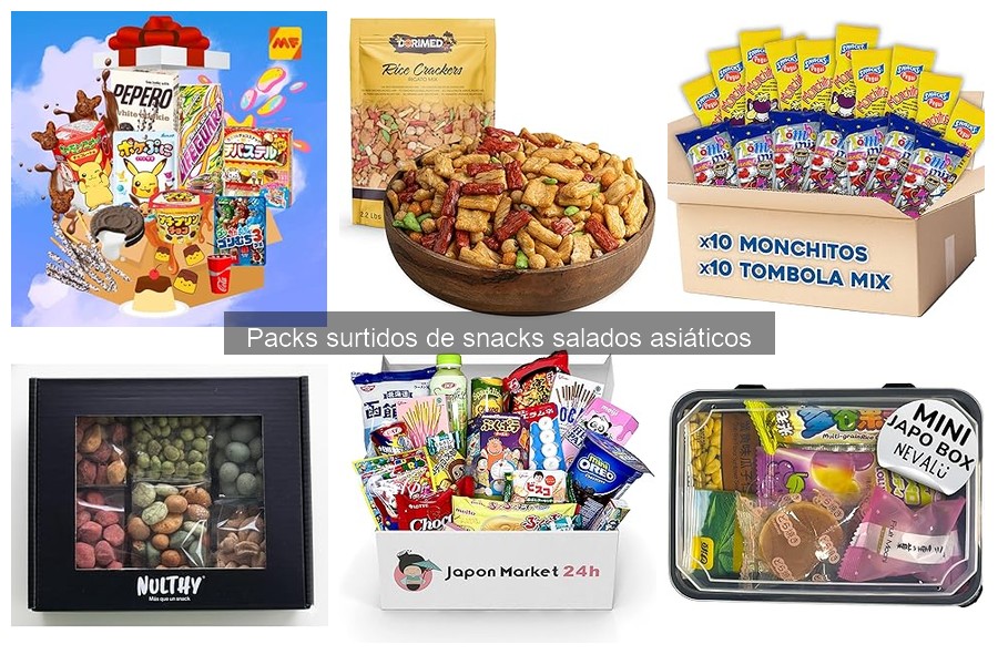 Recetas Fáciles con Snacks Salados Asiáticos para Disfrutar