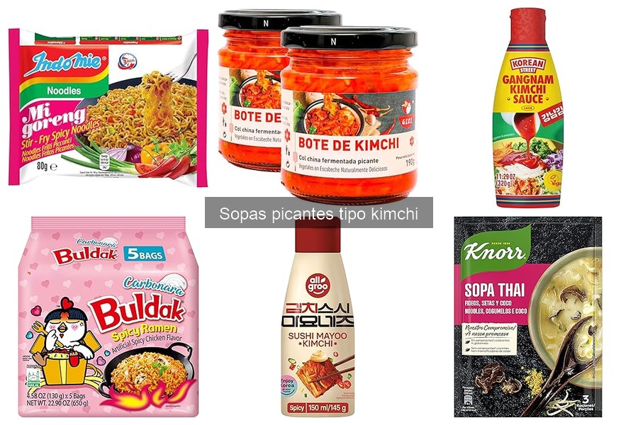 Recetas fáciles de sopa picante tipo kimchi en casa