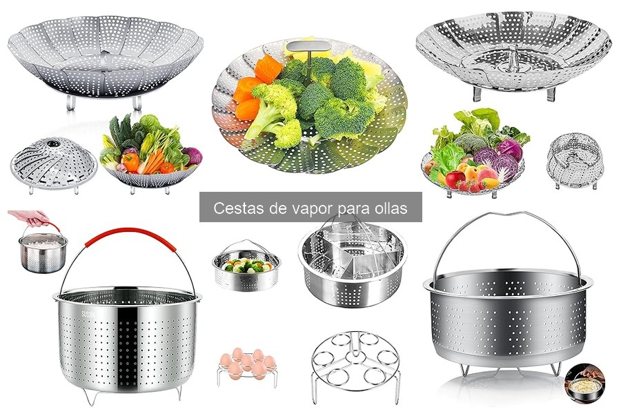 Recetas fáciles para cocinar al vapor con cestas de ollas