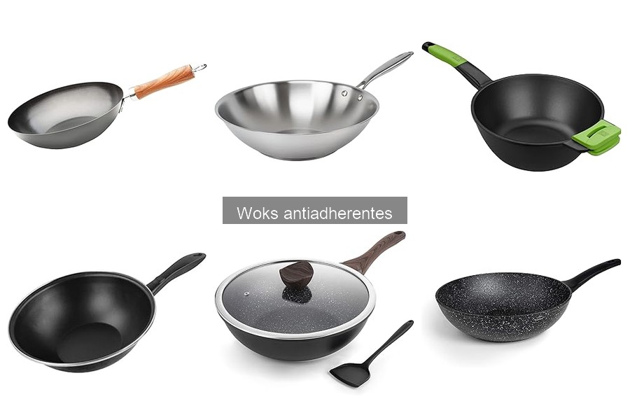 Recetas fáciles para cocinar en un wok antiadherente