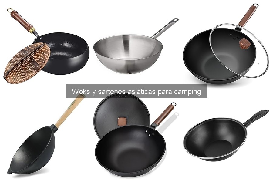 Recetas fáciles para preparar en wok o sartén en camping