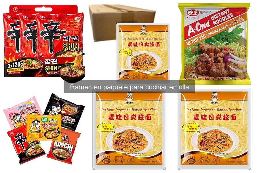 Recetas innovadoras con ramen en paquete para sorprender