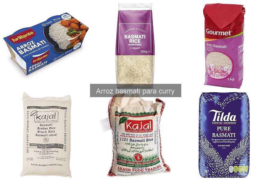 Recetas populares con arroz basmati para curry