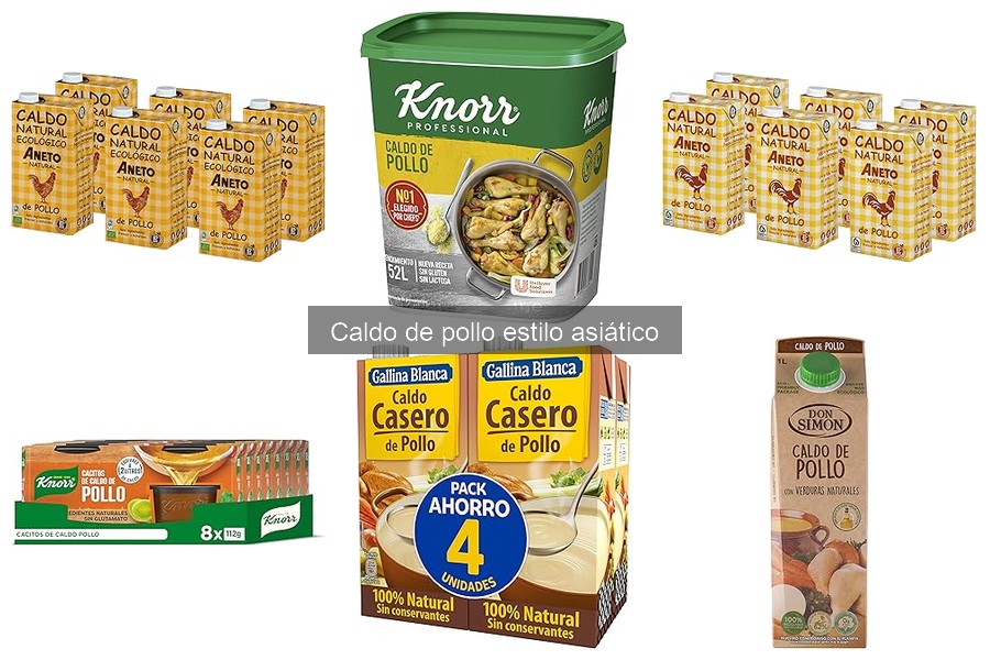 Recetas populares con caldo de pollo estilo asiático