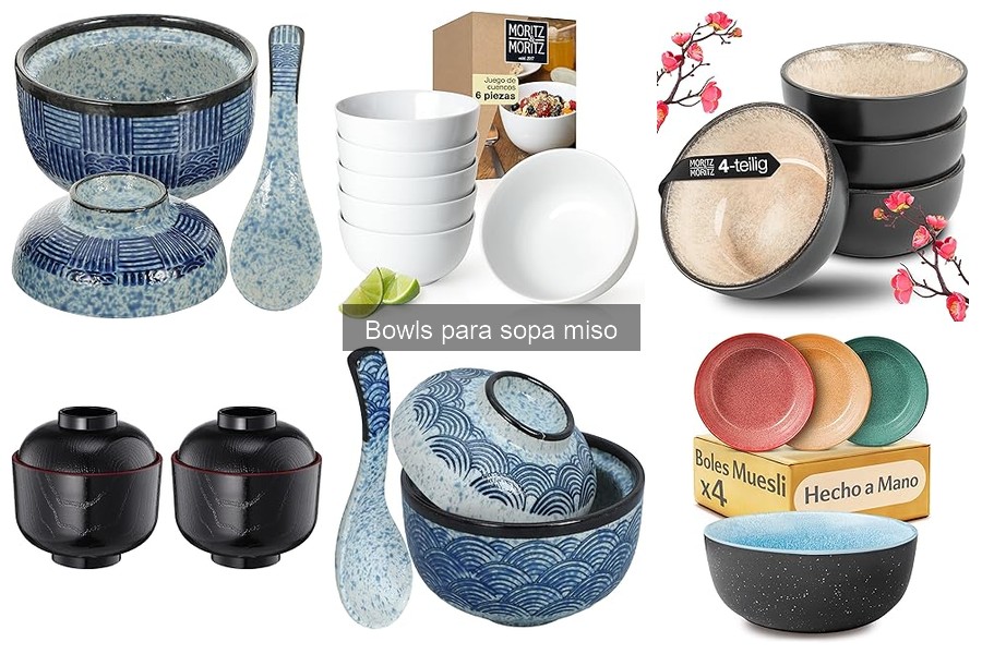 Recetas populares para bowls de sopa miso en casa
