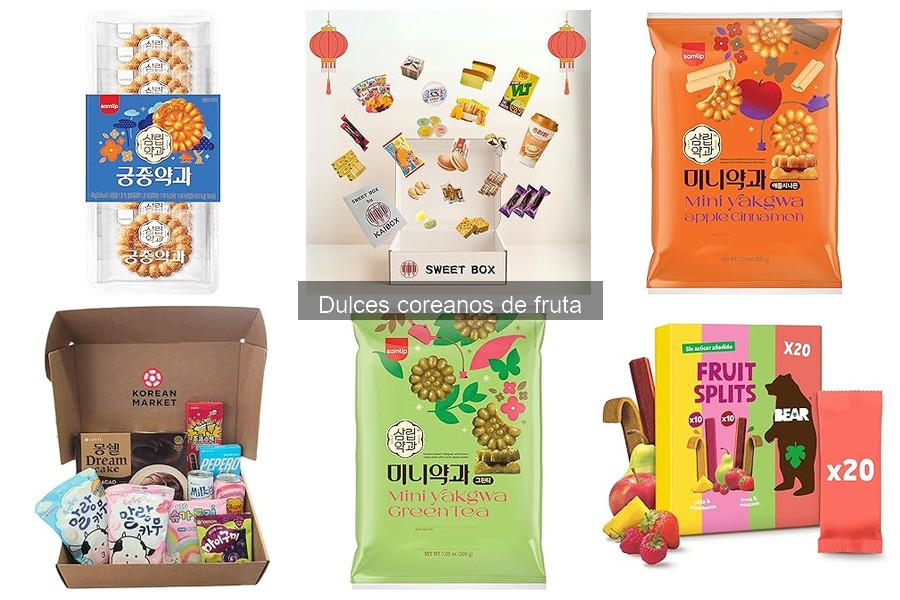 Recetas prácticas con dulces coreanos de fruta
