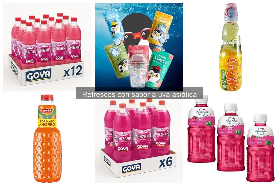 Refrescos de uva asiática: ¿Dónde comprarlos en línea?