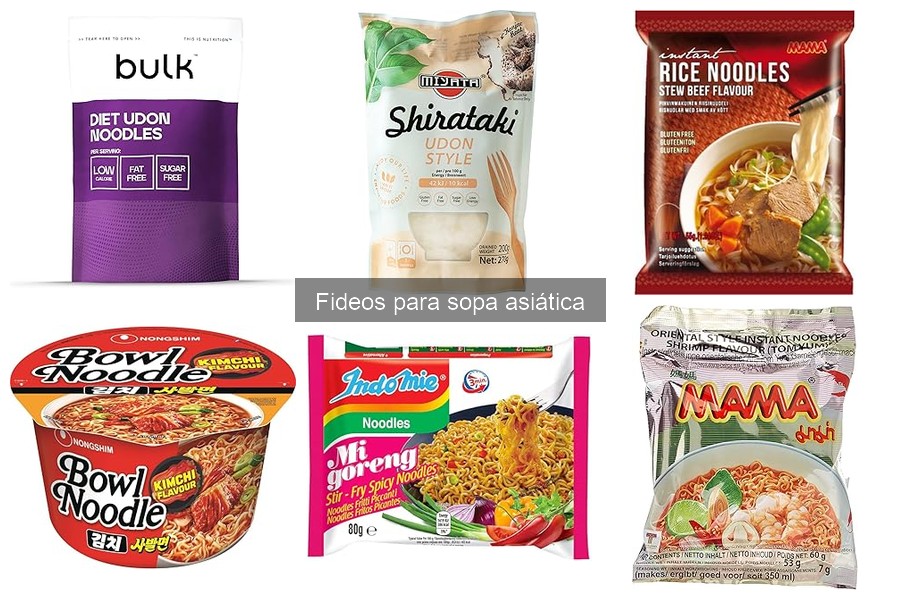 Reseñas de Fideos para Sopa Asiática: ¿Cuál Elegir?