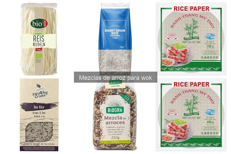 Reseñas de mezclas de arroz para wok: opiniones de usuarios