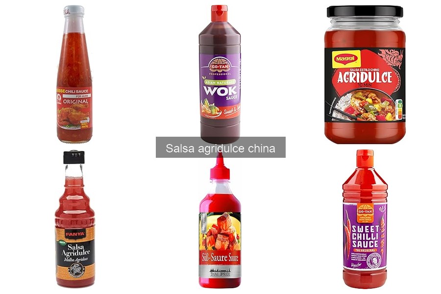 Salsa agridulce china vs. otras salsas asiáticas: Comparativa