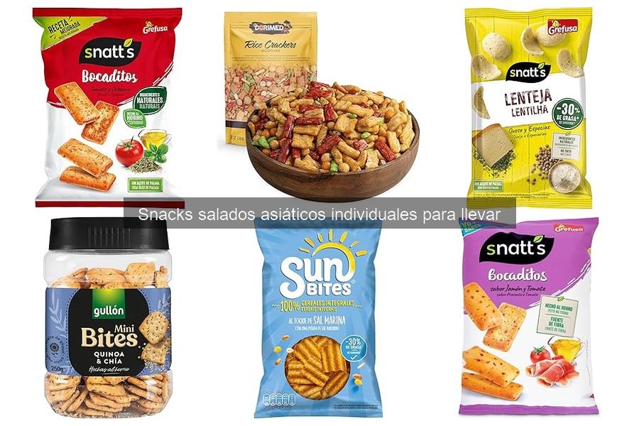 Snacks veganos asiáticos: opciones sabrosas y saludables