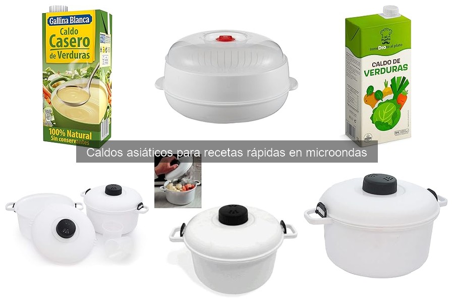 ¿Son saludables los caldos asiáticos para microondas?