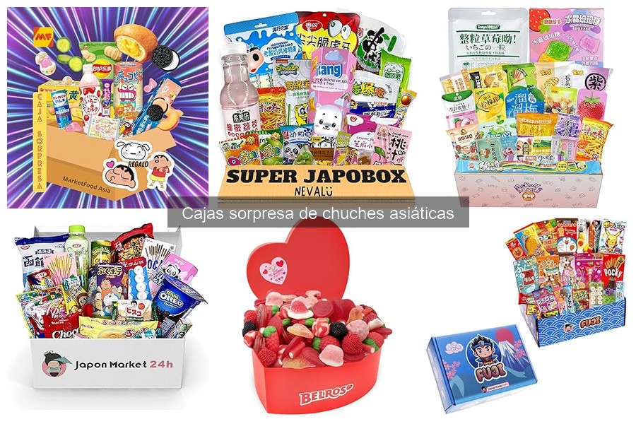 Testimonios de usuarios sobre cajas sorpresa de chuches asiáticas