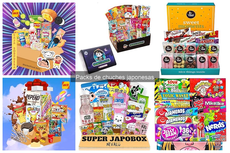 Tipos de chuches japonesas en packs: ¡Descubre las mejores!