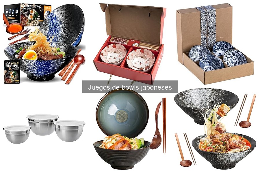 Tipos de juegos de bowls japoneses: guía completa