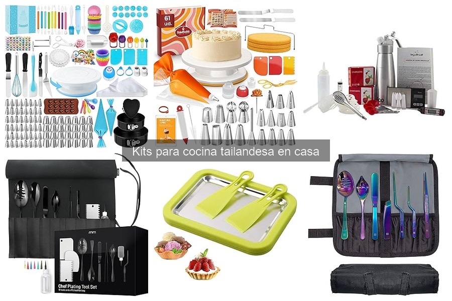 Tipos de kits para cocinar tailandés en casa: Guía completa