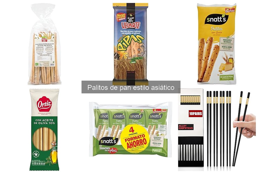 Tipos de palitos de pan asiático: frito, al vapor y horneado