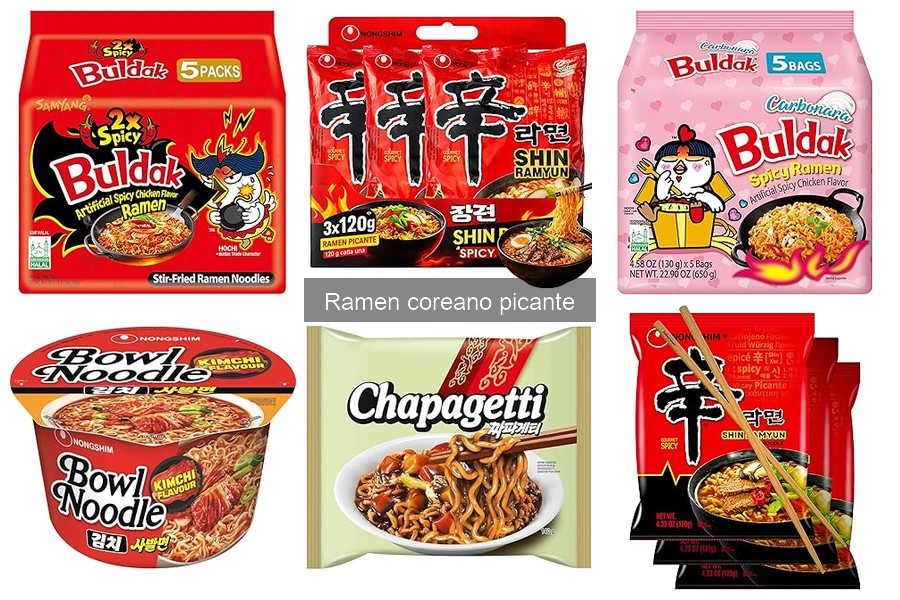 Tipos de Ramen Coreano Picante: Sabores y Variedades