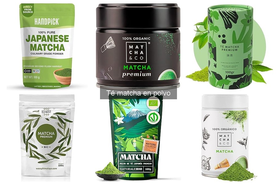Tipos de té matcha en polvo: guía de calidades y usos