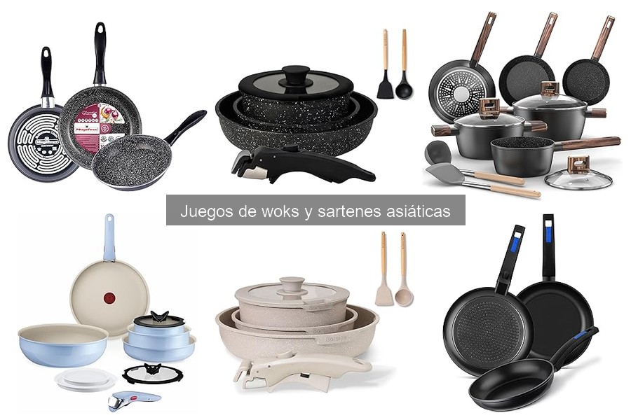 Tipos de woks y sartenes asiáticas: guía completa