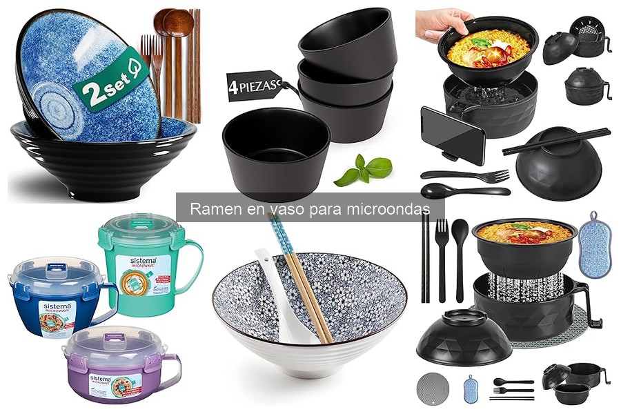 Todo sobre el ramen en vaso para microondas