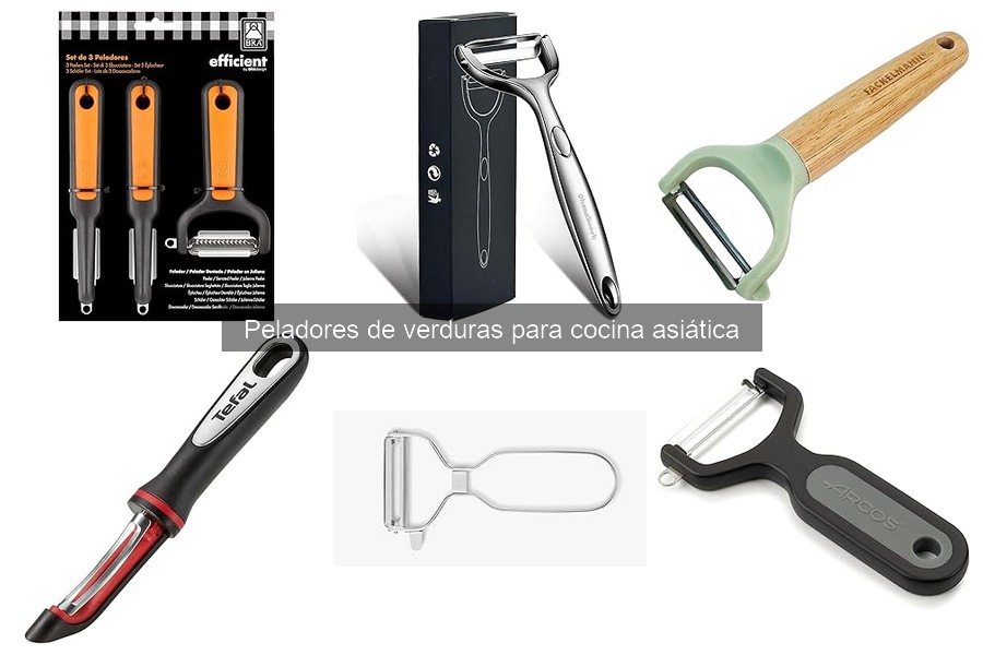 Trucos para pelar verduras fácilmente en cocina asiática