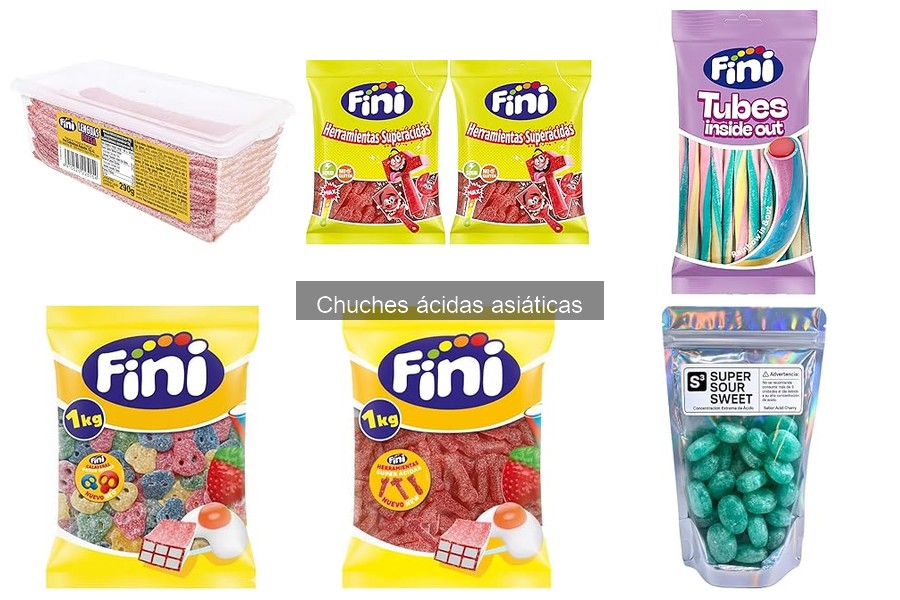 Tu guía de compra de chuches ácidas asiáticas