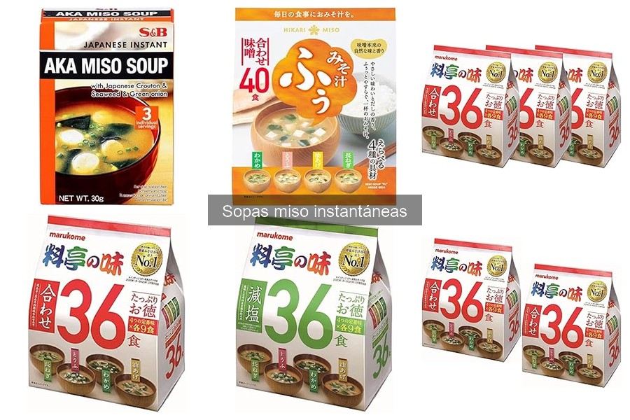 Últimas tendencias en sopas miso instantáneas