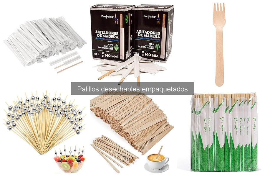 Usos creativos de palillos desechables en recetas