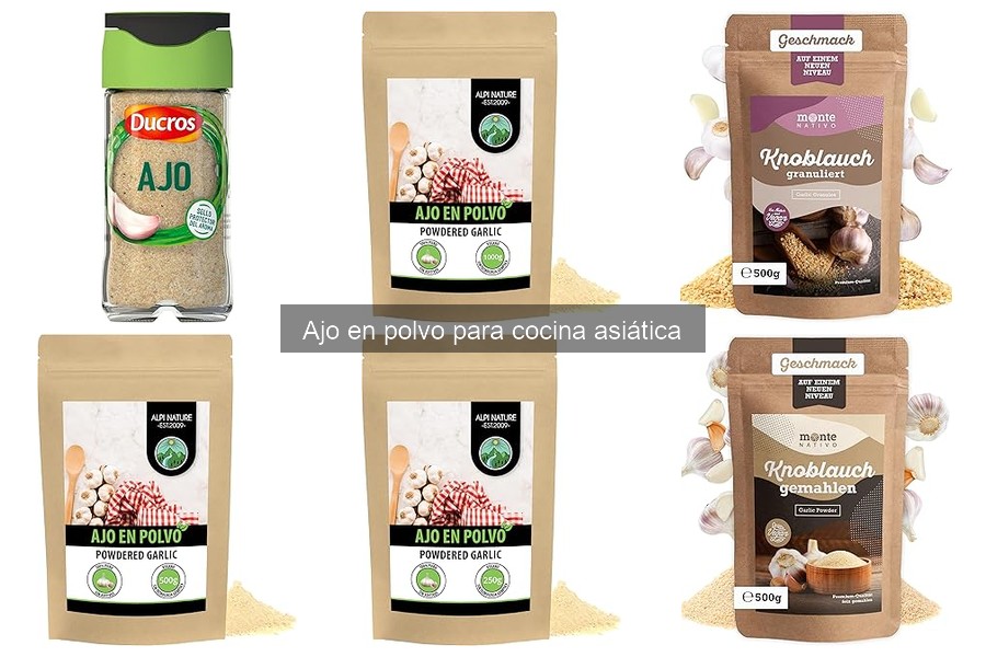 Usos poco comunes del ajo en polvo en cocina asiática