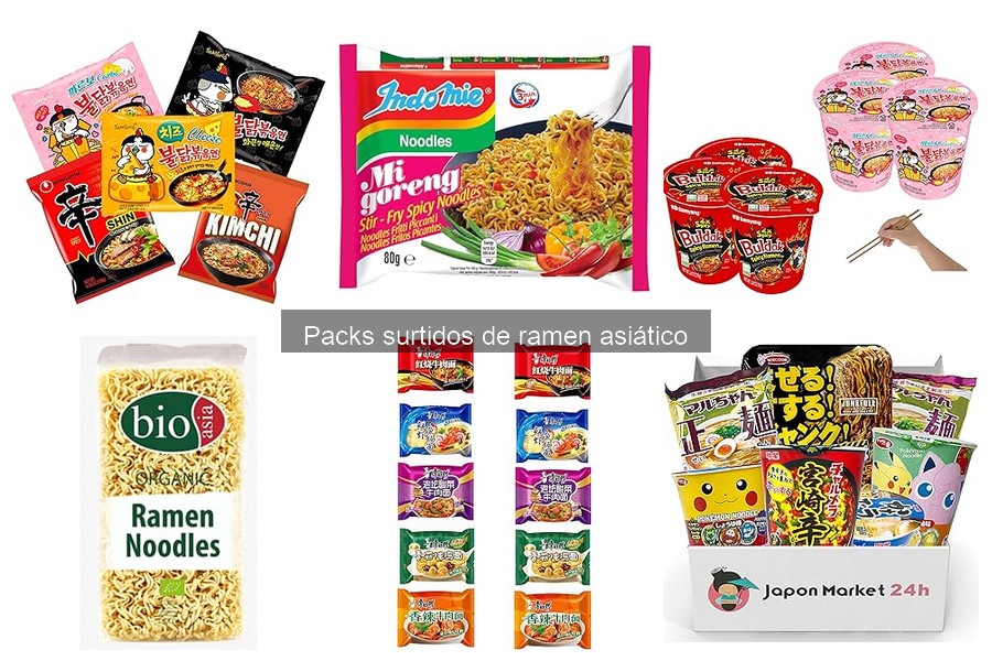 Ventajas de Comprar un Pack Surtido de Ramen Asiático