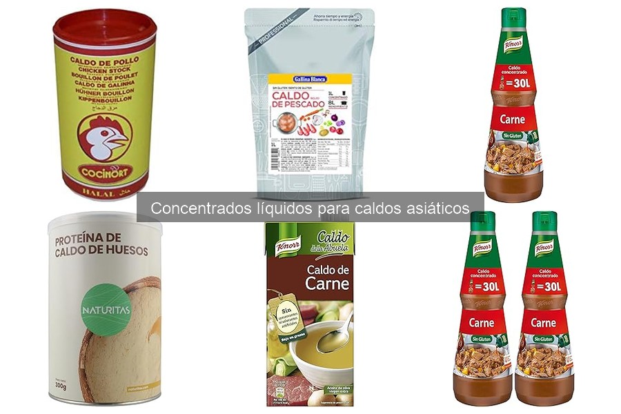 Ventajas de los concentrados líquidos para caldos asiáticos