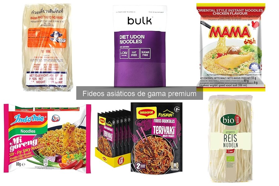 Ventajas de los fideos asiáticos premium en tus platos