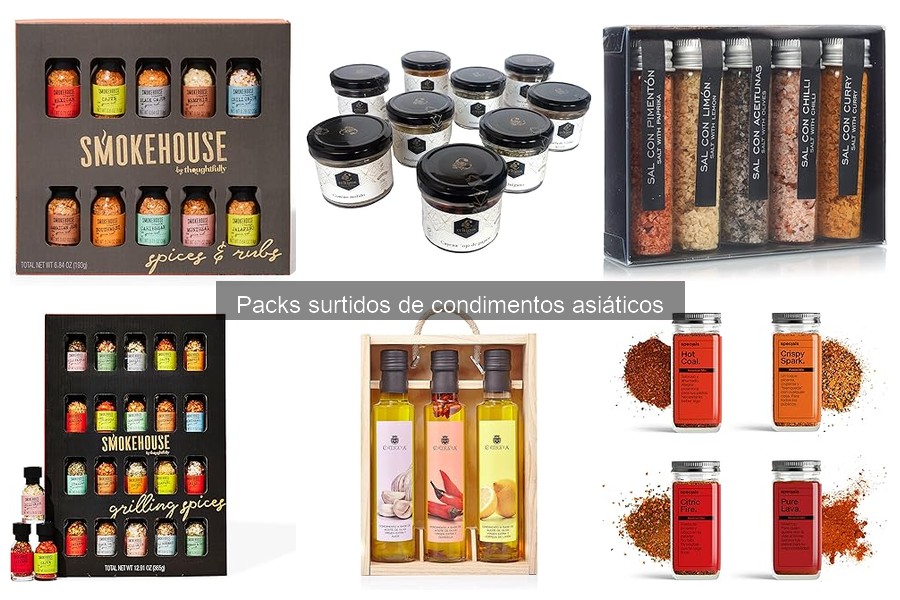 Ventajas de los Packs Surtidos de Condimentos Asiáticos