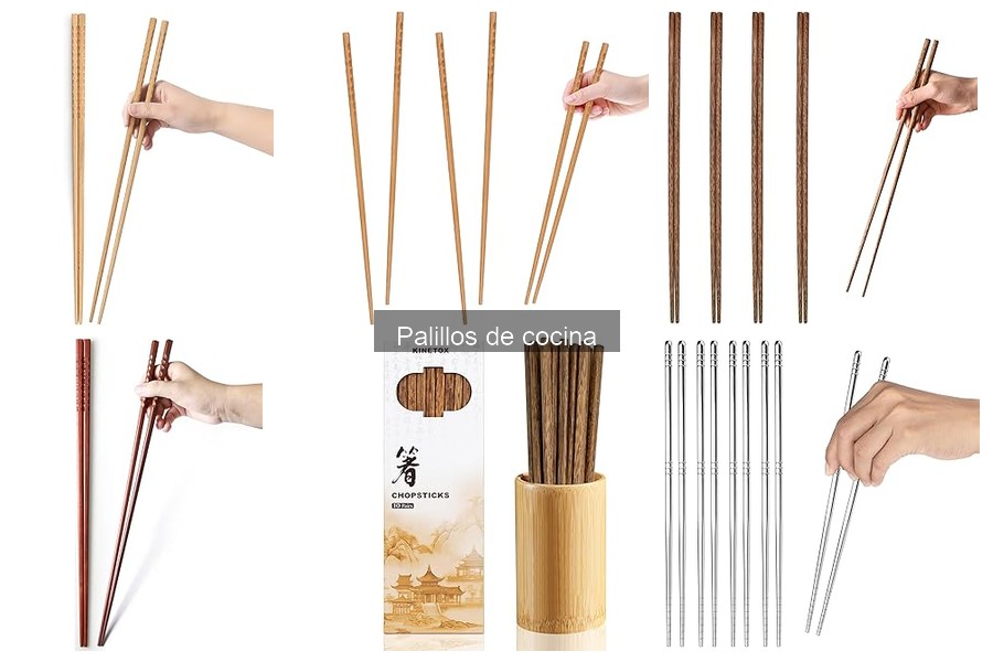 Ventajas de usar palillos de cocina para la salud