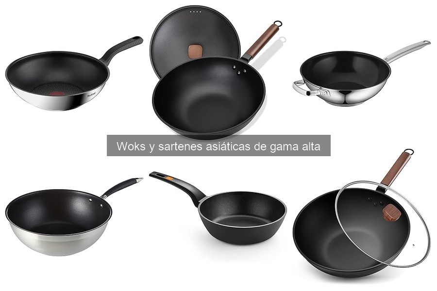 Ventajas de usar sartenes de gama alta en cocina asiática