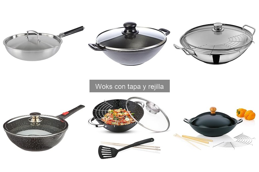 Ventajas de usar un wok con tapa y rejilla en tu cocina